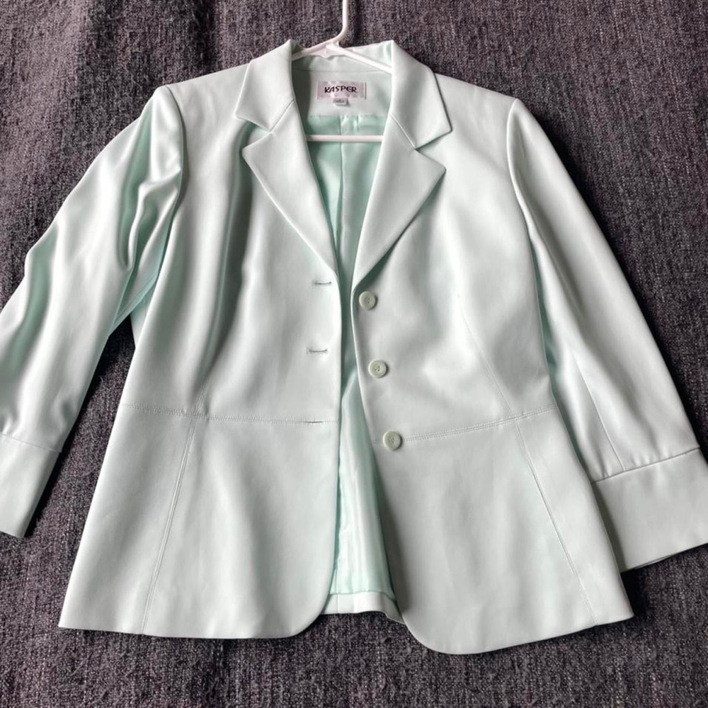 Mint Colored Blazer